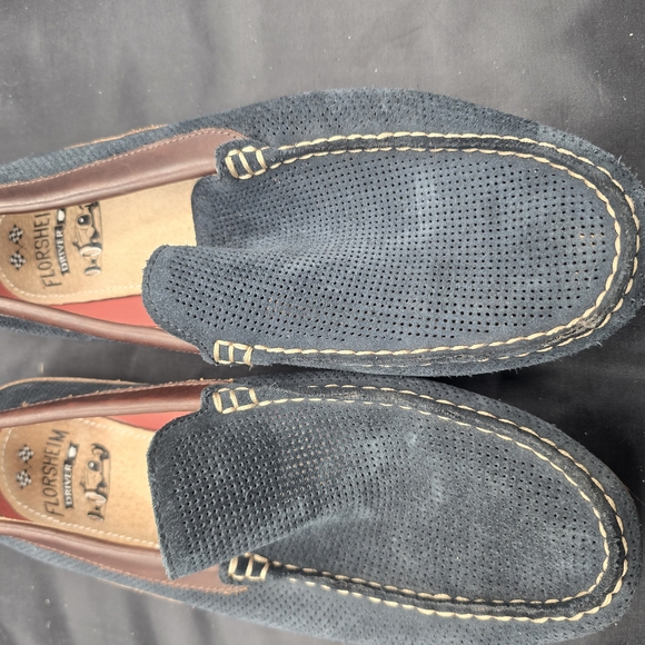 Florsheim Classic Blue and Brown Slip-On‎ Loafers main image 6
